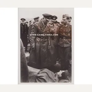 Ritterkreuzträger Admiral Ciliax Press Photo