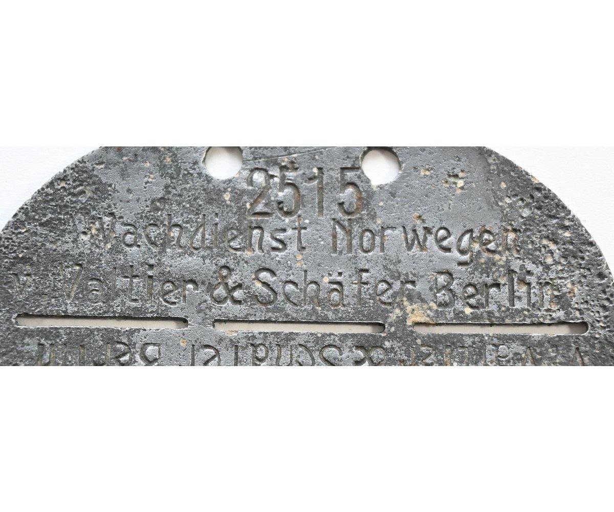 Wachdienst Norwegen Erkennungsmarke — image 2