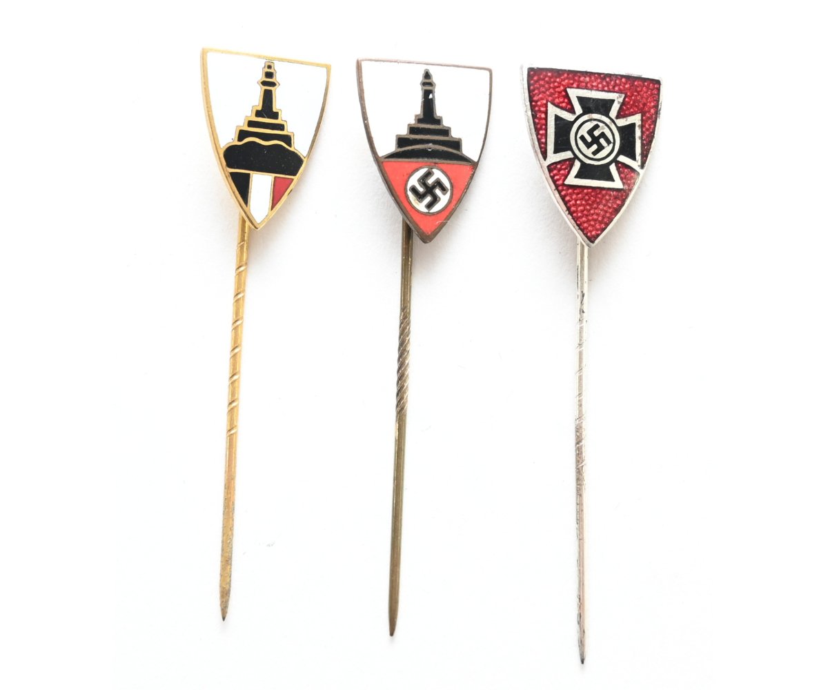 3x Kyffhauserbund Stickpins — image 2