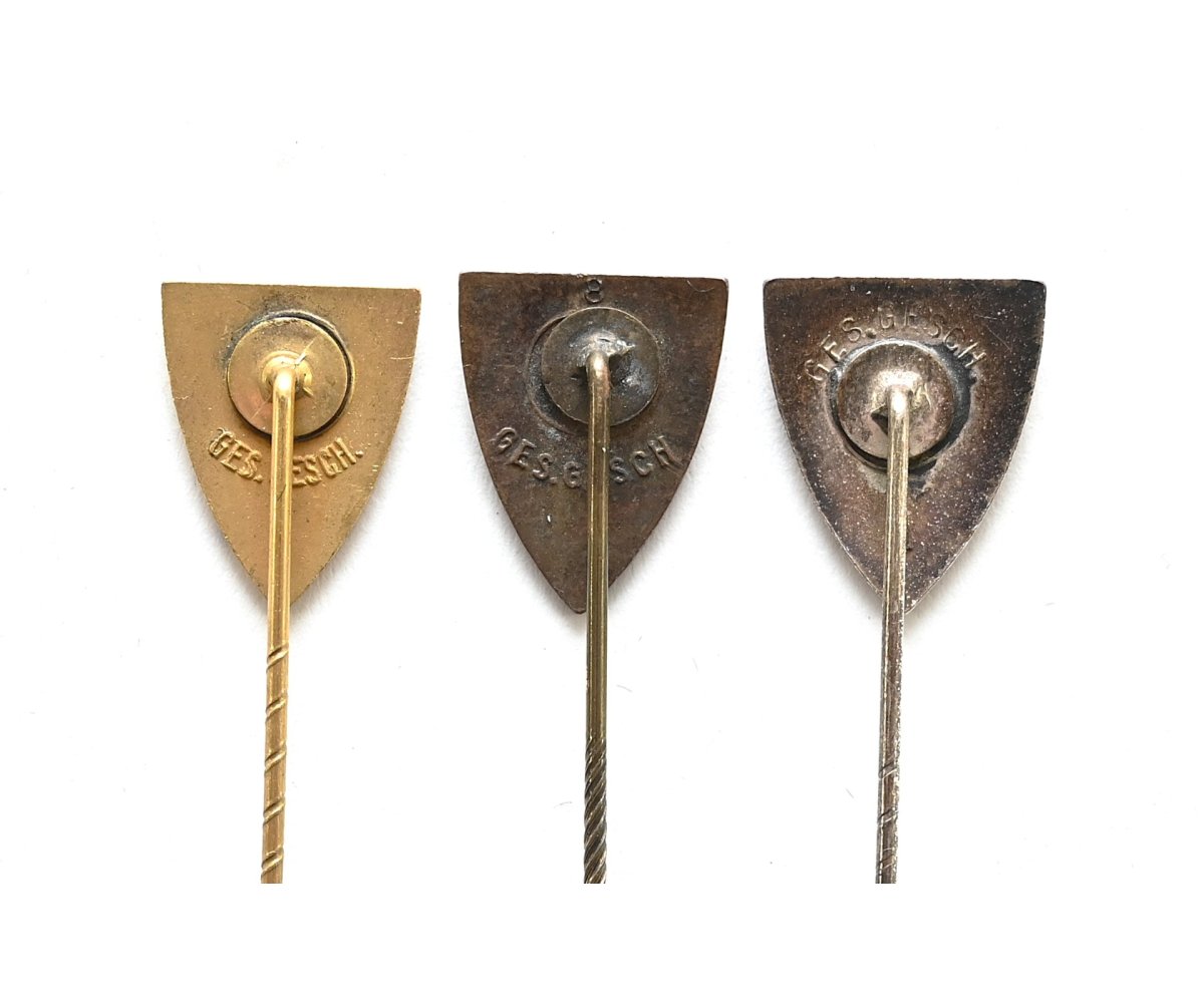 3x Kyffhauserbund Stickpins — image 3