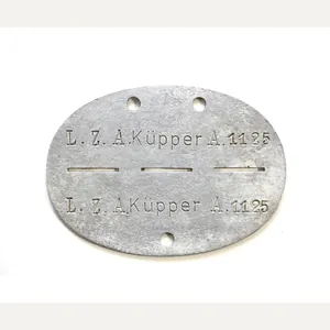 L.Z.A. Küpper Erkennungsmarke