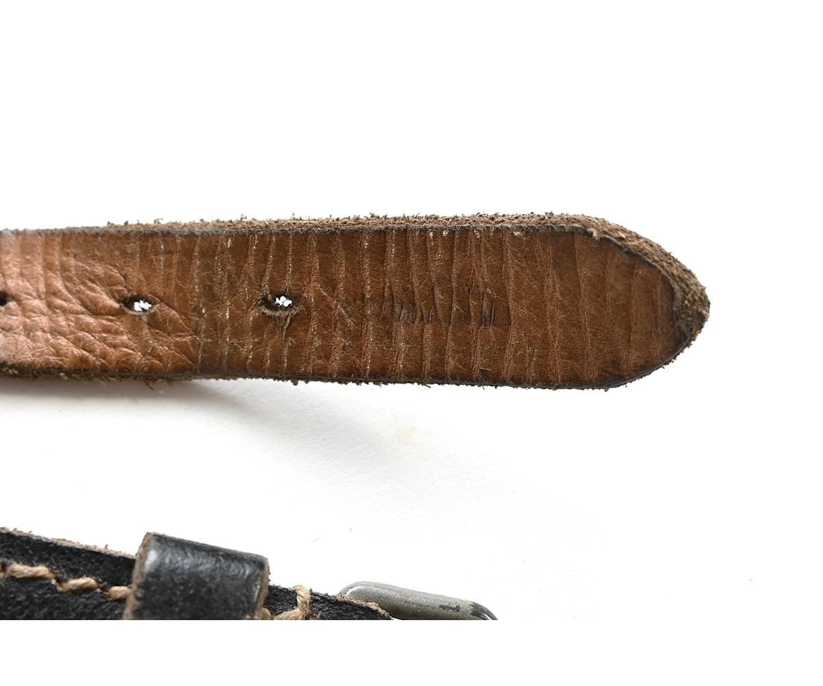Wehrmacht Leather Equipment Strap — image 4