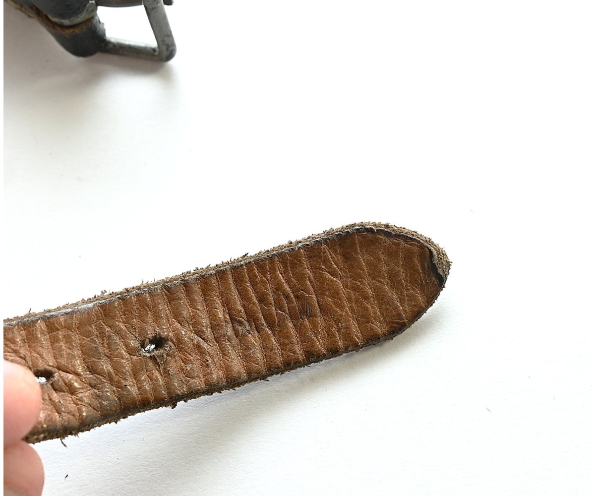 Wehrmacht Leather Equipment Strap — image 5