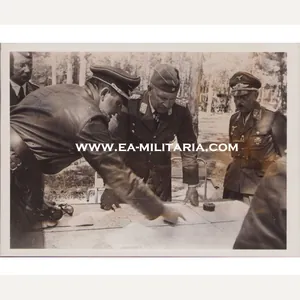 Ritterkreuzträger General Loerzer Press Photo