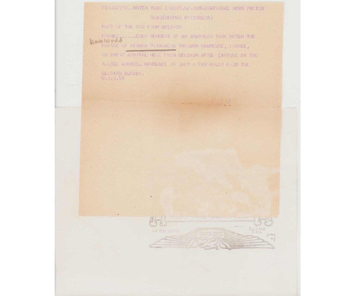 'Part of the bag from Belgium' US Press Photo — image 2