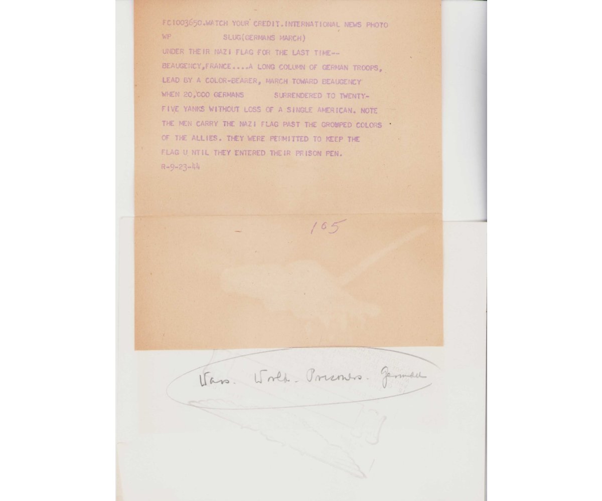 'Nazi Flag for the last Time' US Press Photo — image 2