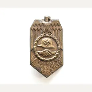 'S.A. Aufmarsch Lüdnscheid 1933' Abzeichen