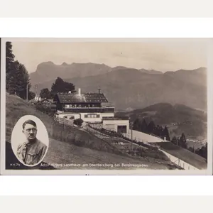 'Adolf Hitlers Landhaus am Obersalzberg' Postcard