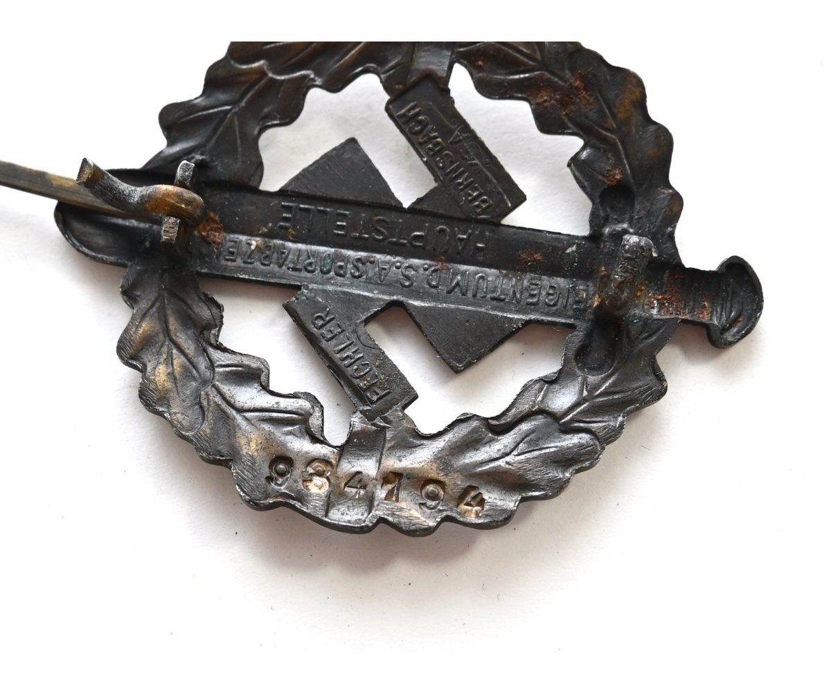S.A. sportabzeichen in Bronze (Fechler) — image 3