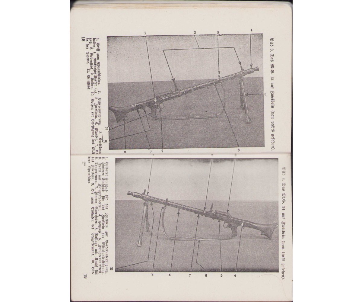 Rare M.G.34 Instruction Manual Teil 1(1940) — image 3