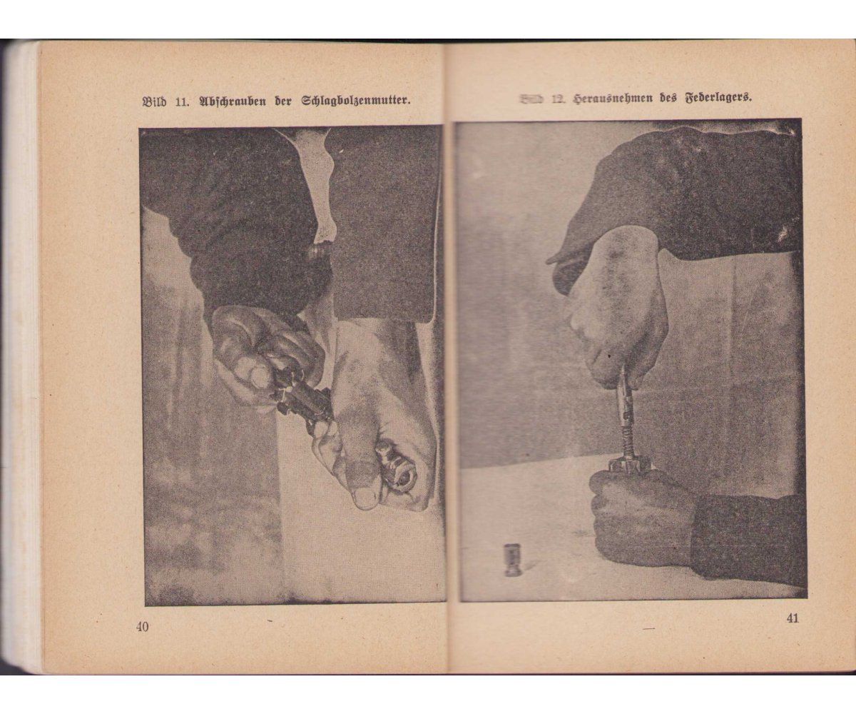 Rare M.G.34 Instruction Manual Teil 1(1940) — image 5