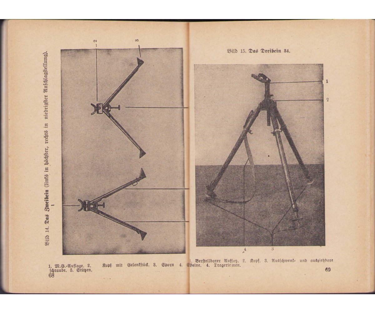 Rare M.G.34 Instruction Manual Teil 1(1940) — image 6