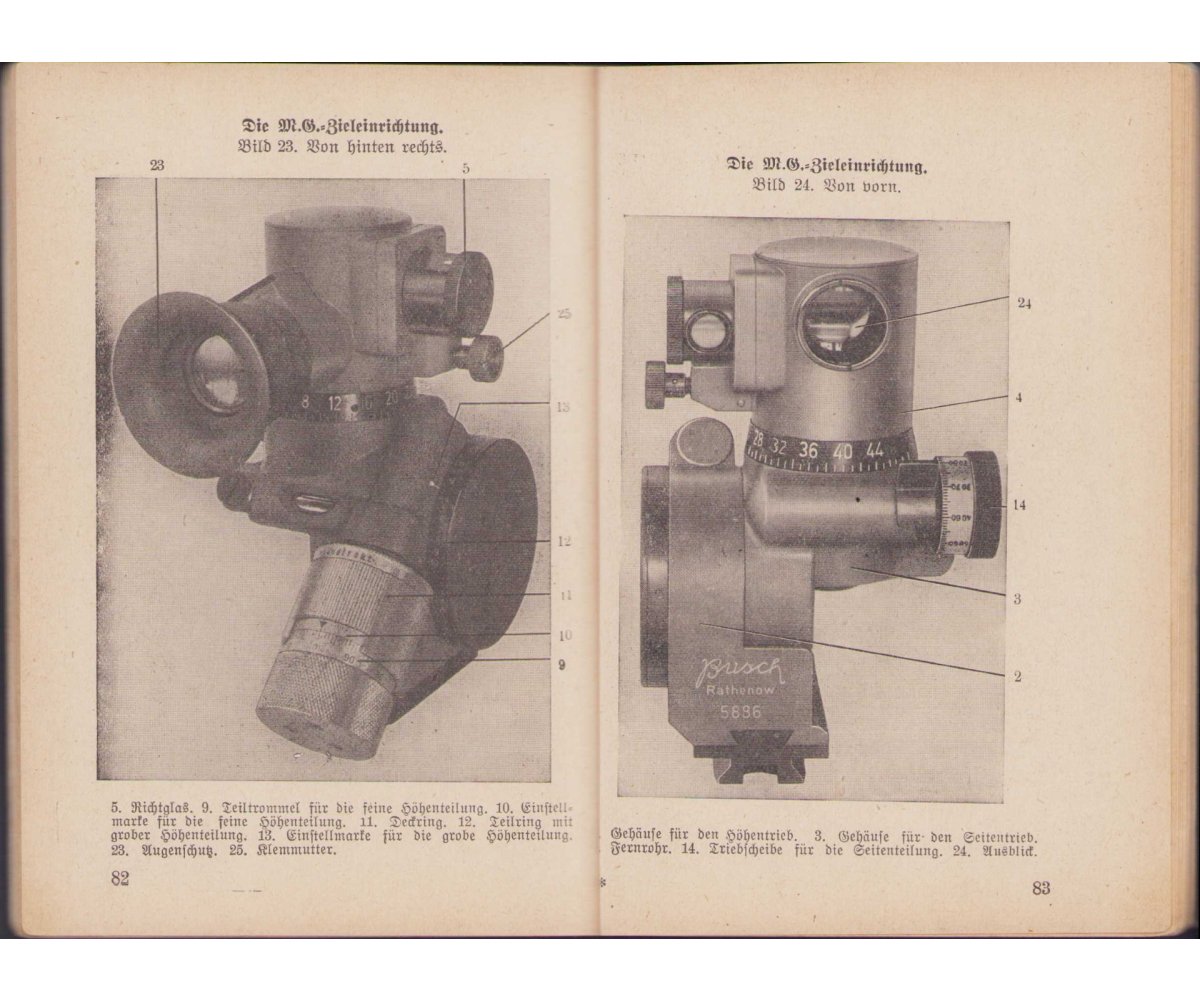 Rare M.G.34 Instruction Manual Teil 1(1940) — image 7