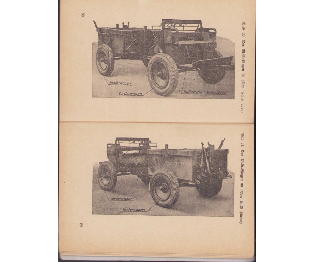 Rare M.G.34 Instruction Manual Teil 1(1940) — image 9