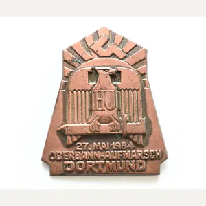 HJ Oberbann-Aufmarsch Dortmund Abzeichen