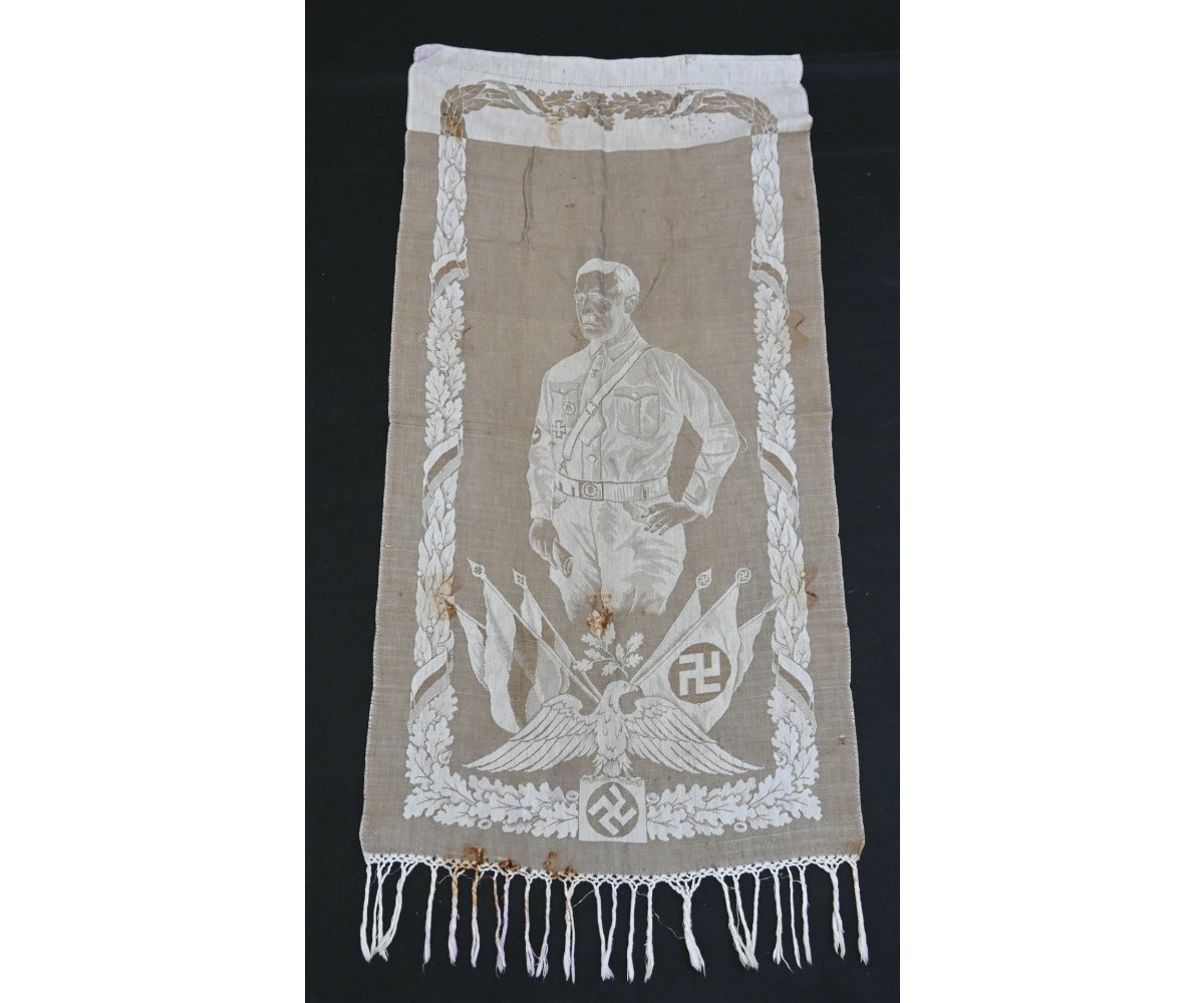 Very Rare Adolf Hitler Tapestry — image 10