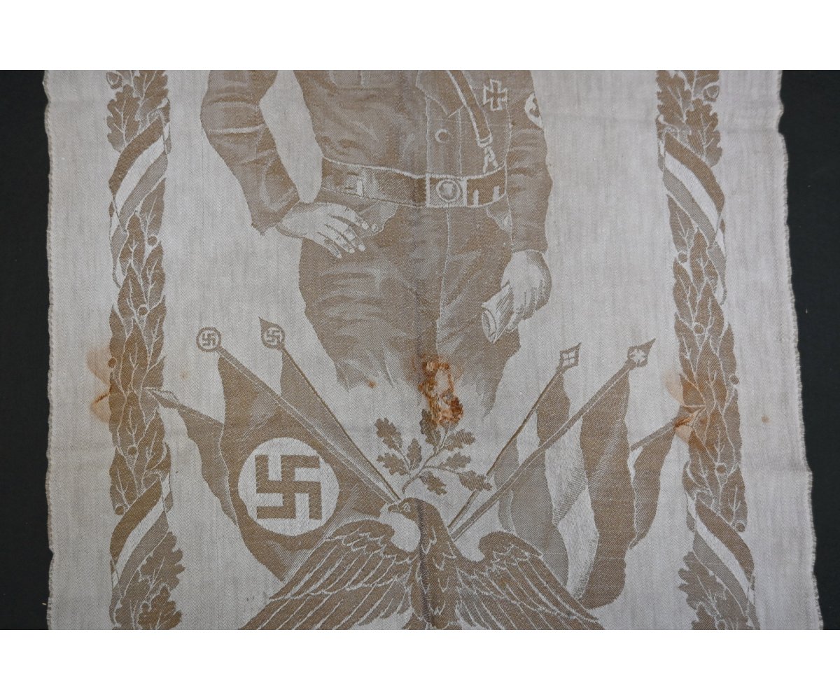 Very Rare Adolf Hitler Tapestry — image 5