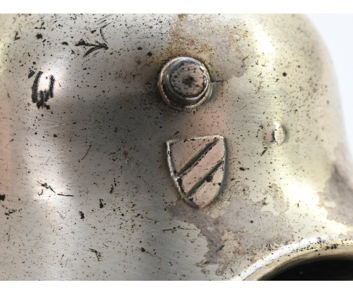 Rare Luftwaffe DD Helmet Desk Paper Weight — image 5