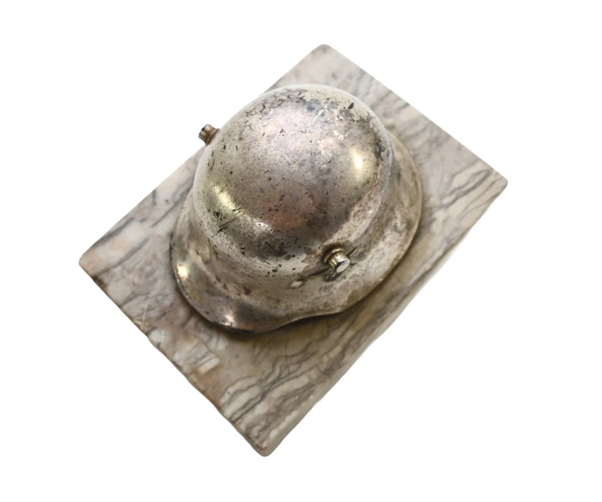 Rare Luftwaffe DD Helmet Desk Paper Weight — image 8