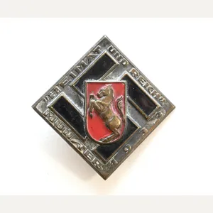 'Heimat und Reich Münster 1933' Abzeichen