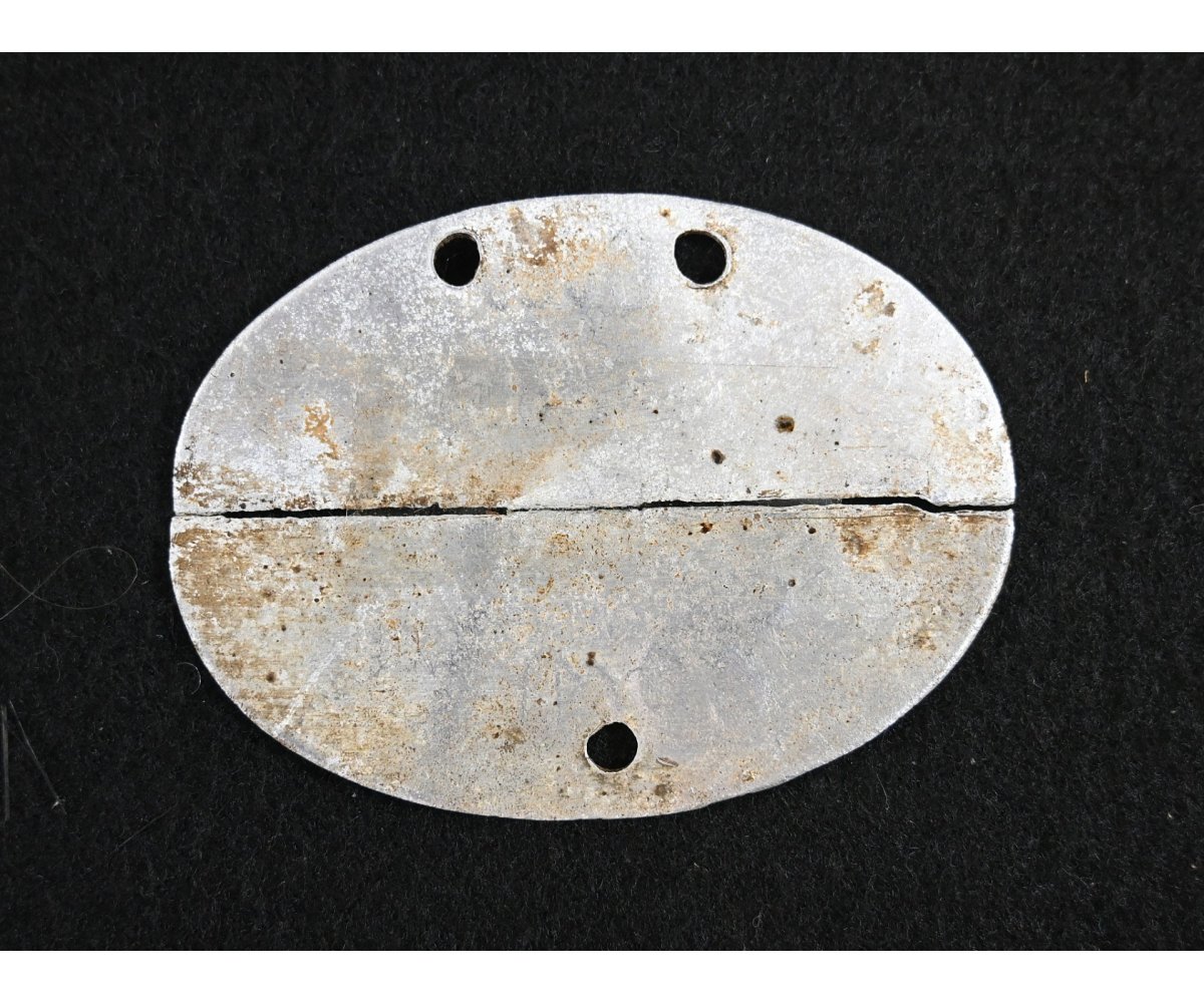 Rare Aluminium SS Dirlewanger Erkennungsmarke — image 3