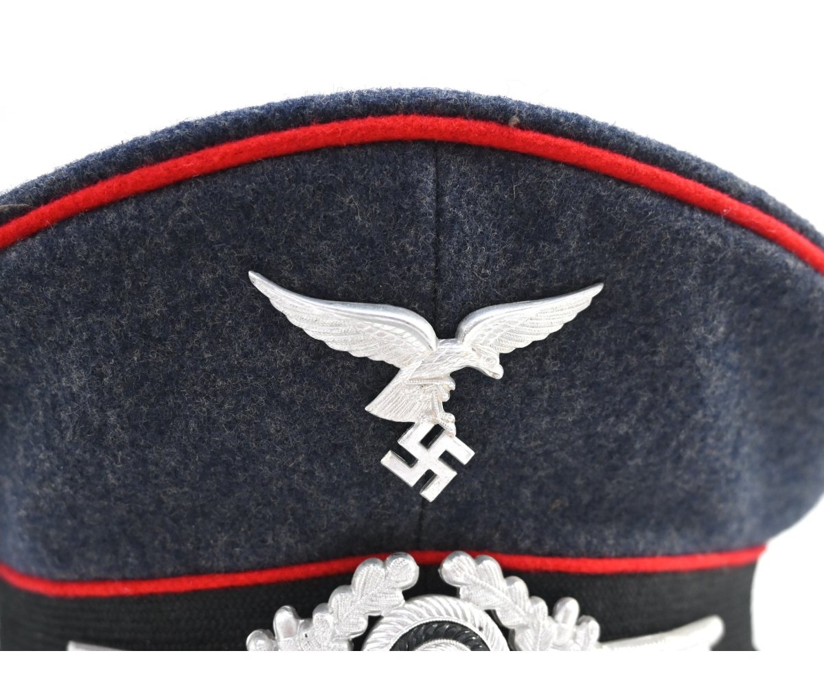 Near Mint Luftwaffe Flak Schirmmütze (J.Zettel) — image 7