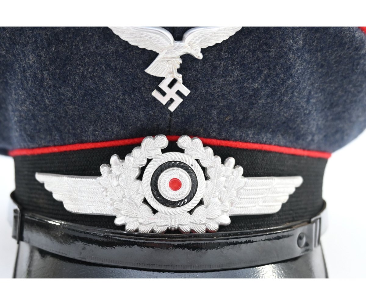 Near Mint Luftwaffe Flak Schirmmütze (J.Zettel) — image 8