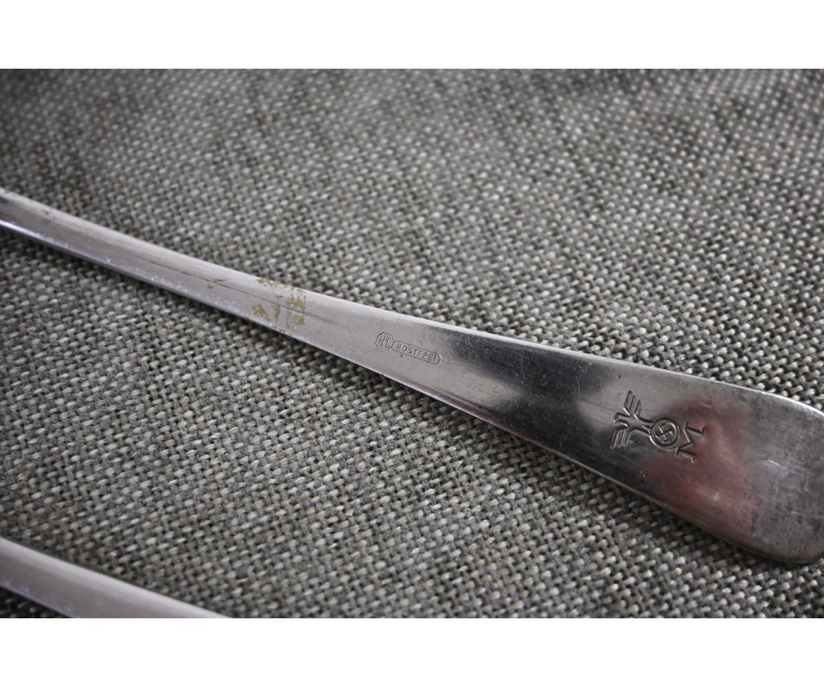 Stainless Steel Kriegsmarine Fork & Spoon — image 4