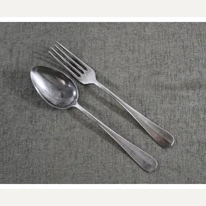 Stainless Steel Kriegsmarine Fork & Spoon