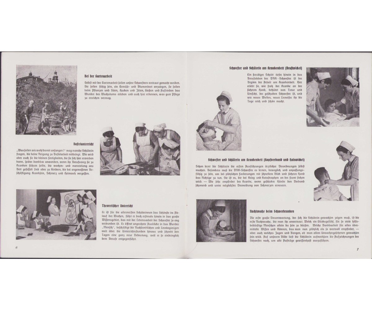 Rare 'Drk-Schwester' Recruitment Booklet — image 3