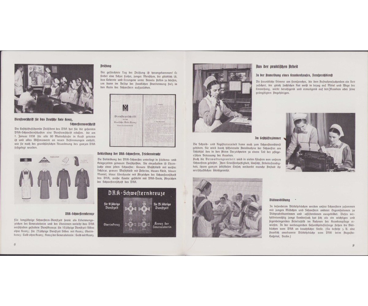 Rare 'Drk-Schwester' Recruitment Booklet — image 4