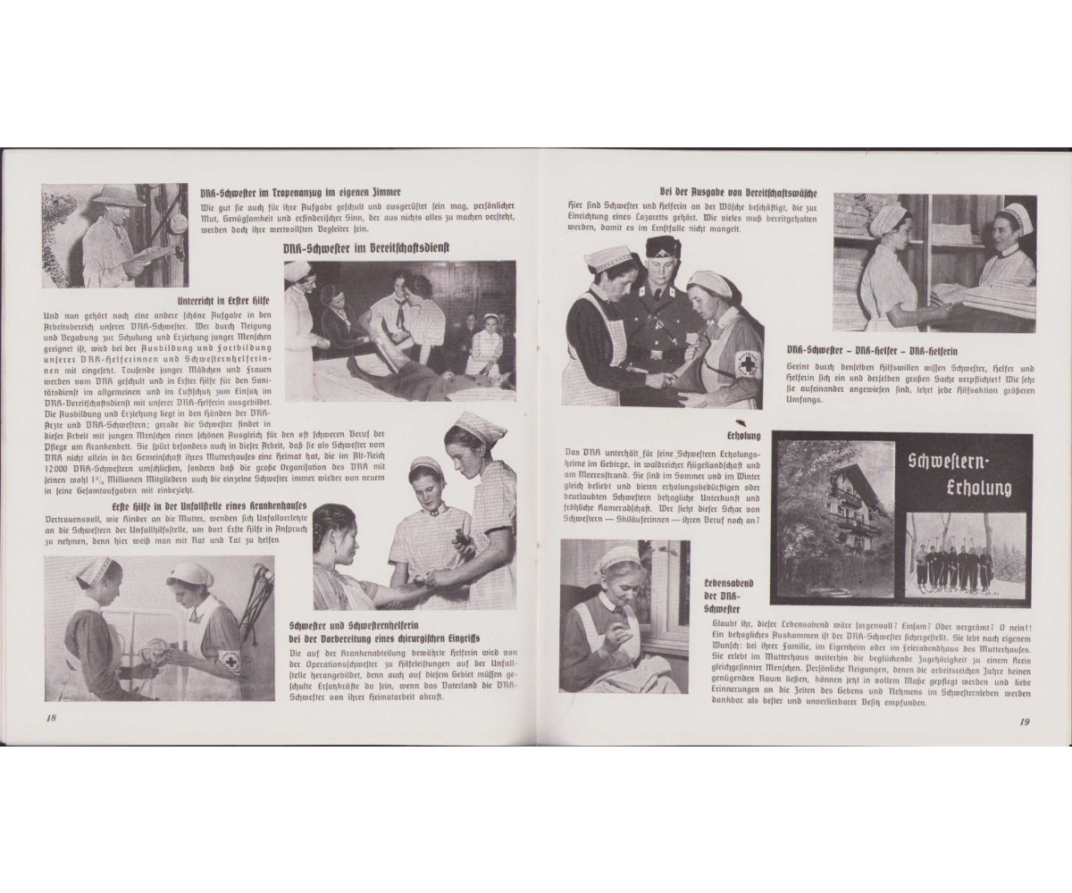 Rare 'Drk-Schwester' Recruitment Booklet — image 6