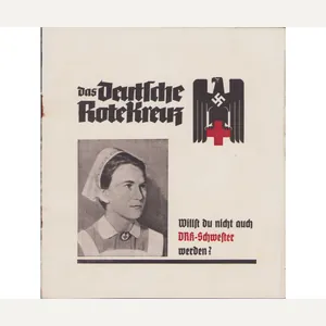 Rare 'Drk-Schwester' Recruitment Booklet