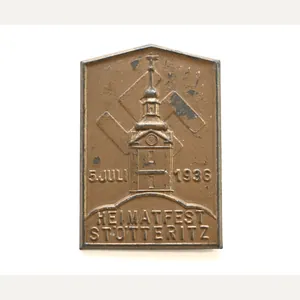 Heimatfest Stötteritz 1936 Abzeichen