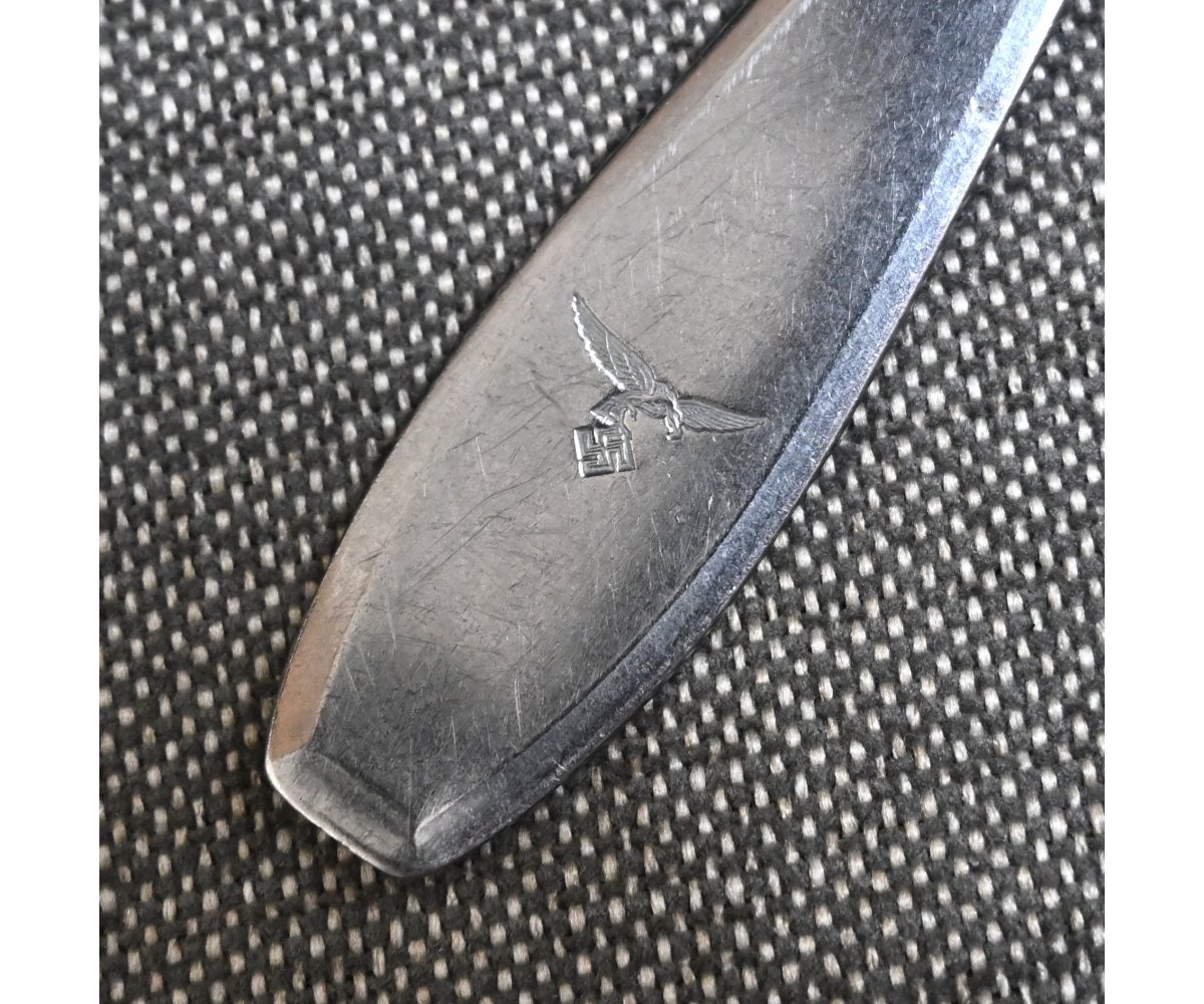 Early Stainless Steel Luftwaffe Spoon — image 2