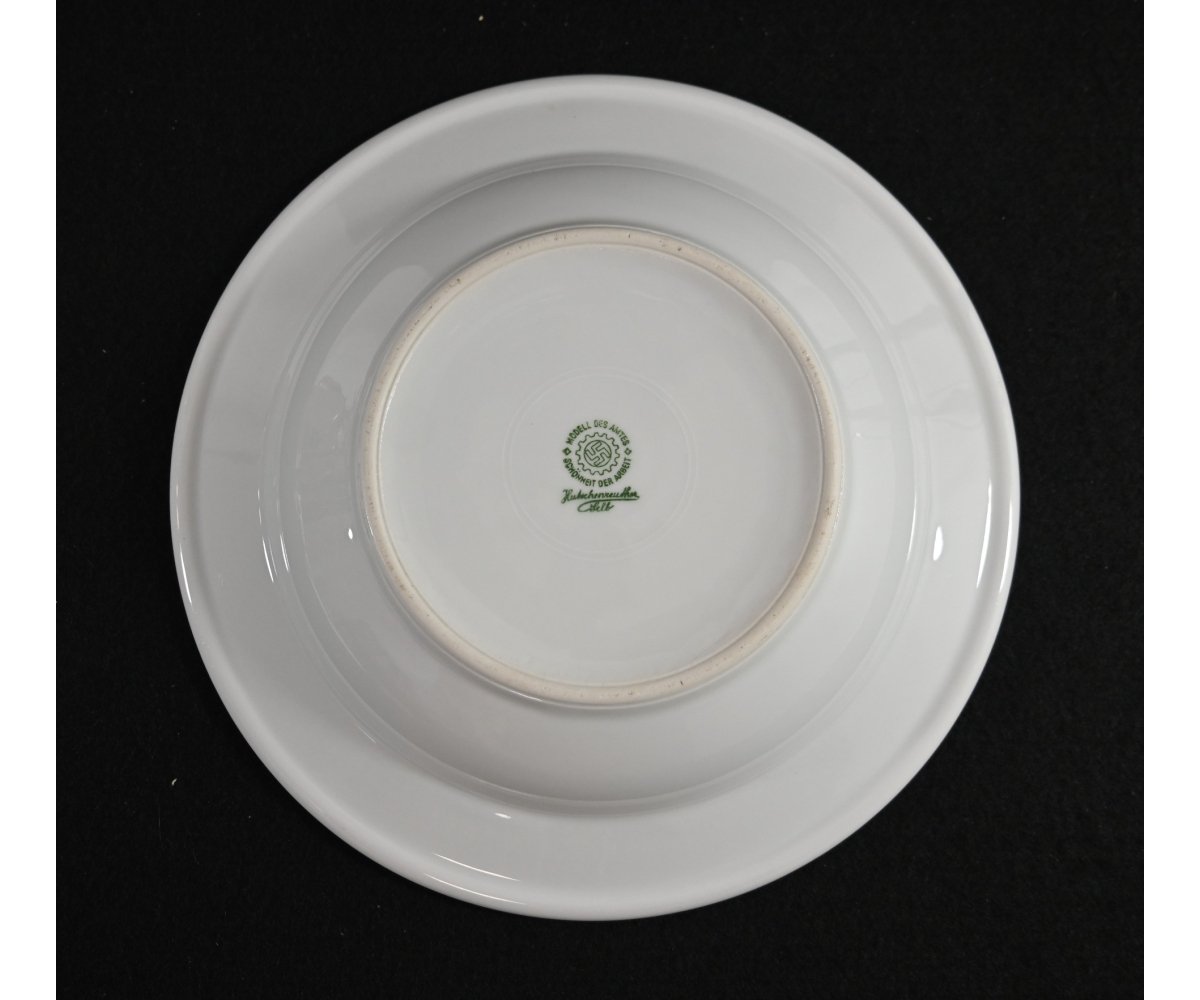 Reichsbahn Mainz Porcelain DAF Soup Plate — image 4
