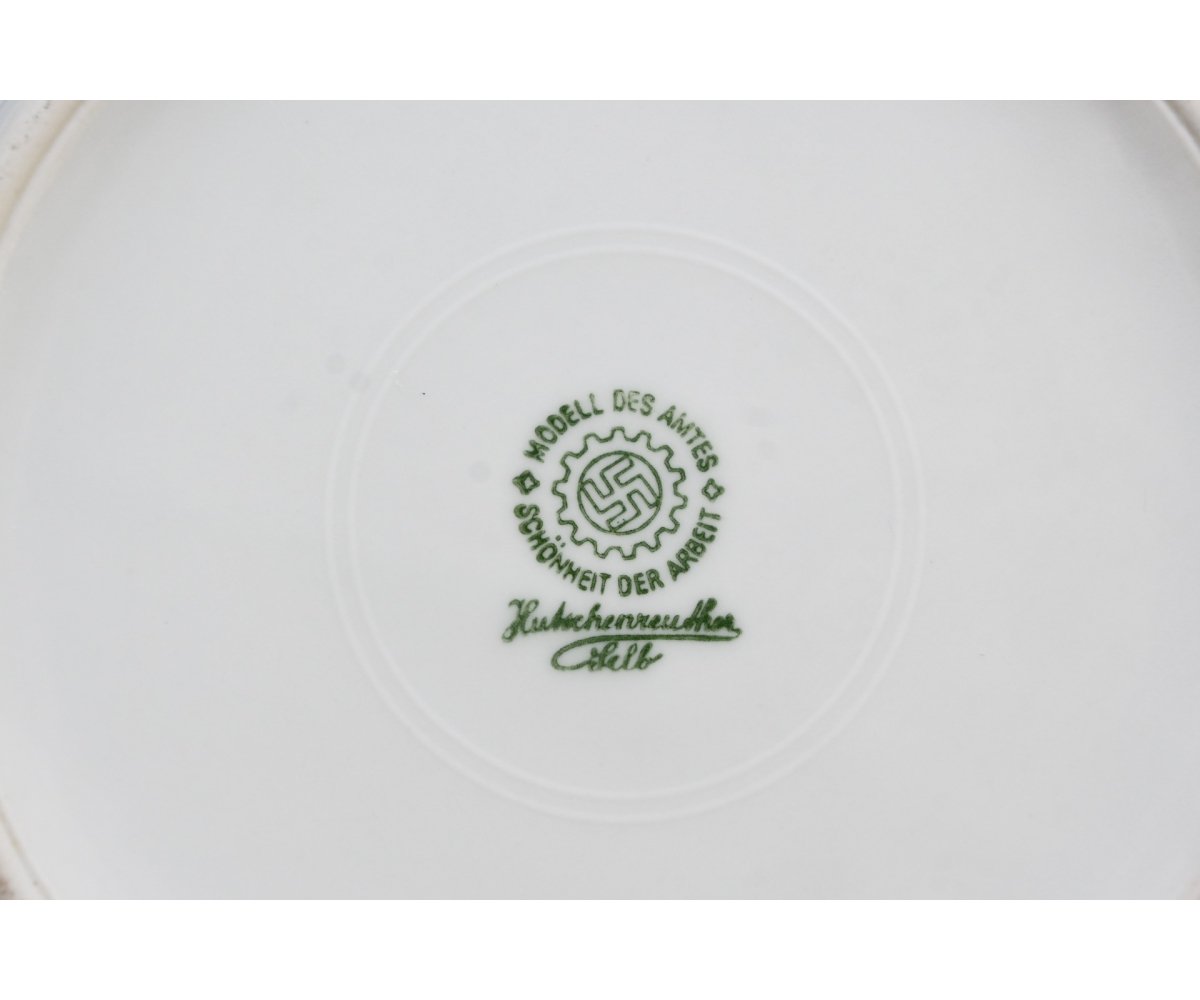 Reichsbahn Mainz Porcelain DAF Soup Plate — image 5