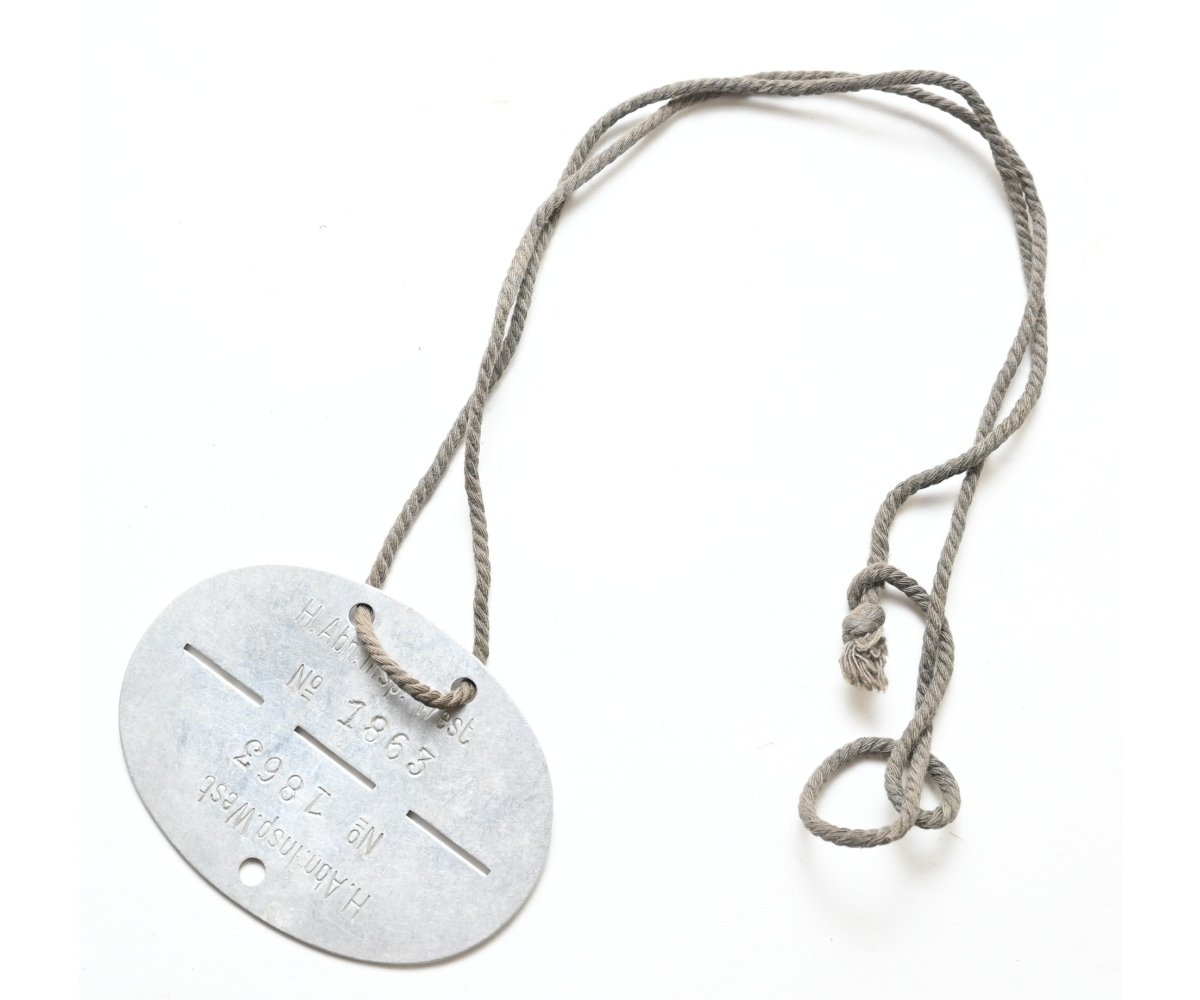 H.Abn.Insp.West Erkennungsmarke — image 3