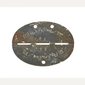 R/Flg.Ers.Batl.VII Erkennungsmarke