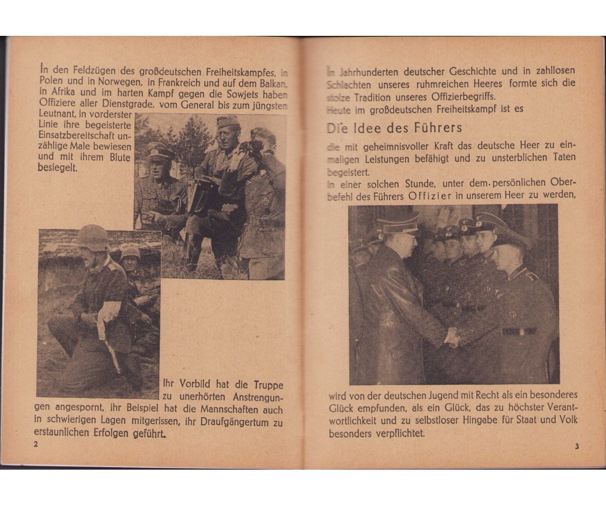 Top 'Offizier im Grossdeutschland Heer' Booklet — image 3