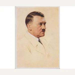 A.Hitler Sketch Portrait Postcard