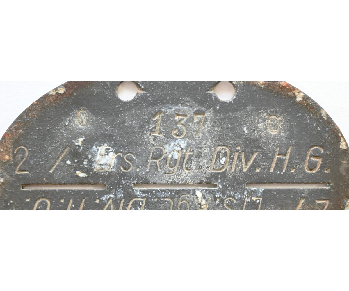 2./Ers.Rgt. H.G. Erkennungsmarke — image 2