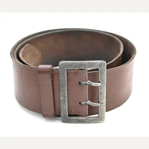 Brown Leather Wehrmacht Officer's Belt (110cms)
