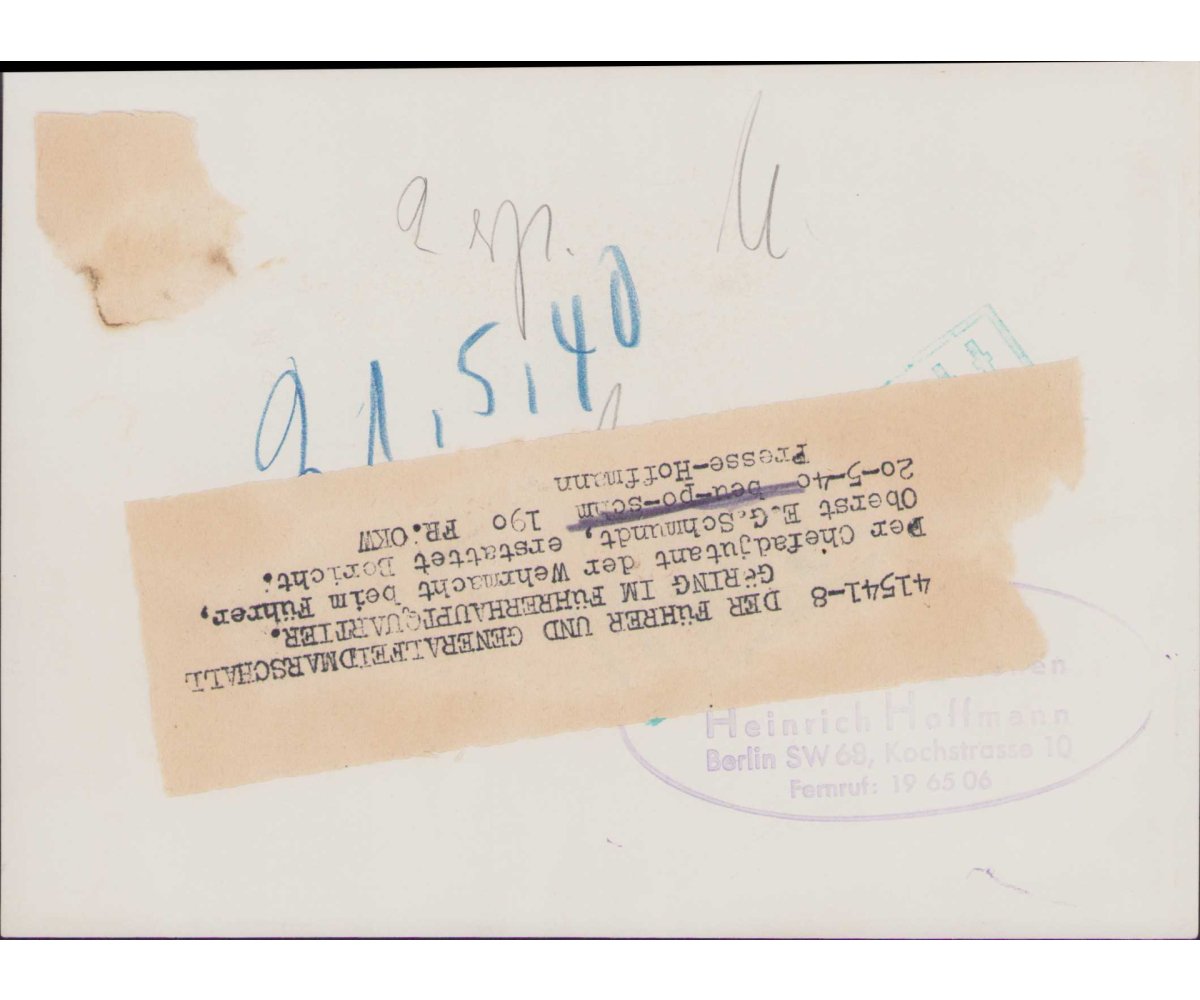 Hitler & Göring Press Photo — image 2