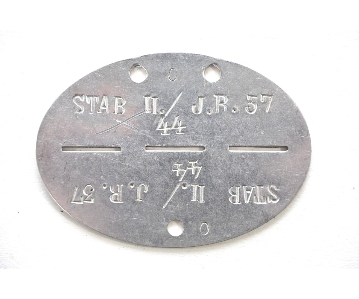 Stab.II.Btl./Inf.Rgt.37 Erkennungsmarke — image 2