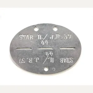 Stab.II.Btl./Inf.Rgt.37 Erkennungsmarke