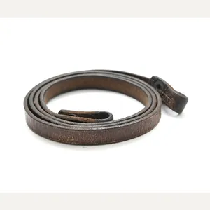 Brown Leather WH DIenstglas Neckstrap
