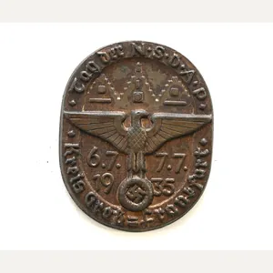 Tag der N.S.D.A.P. Kreis Groß Frankfurt Abzeichen