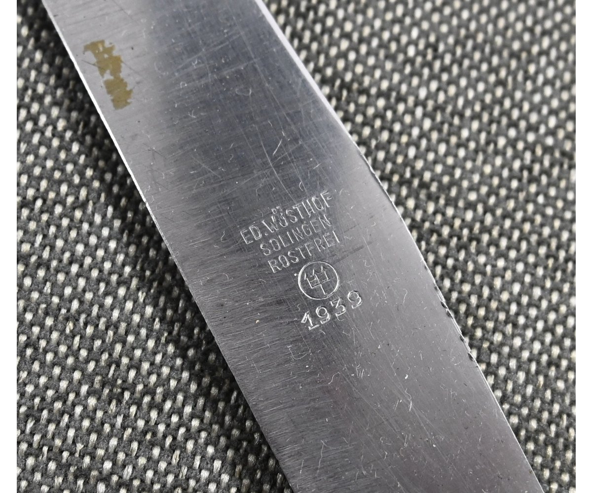 Kriegsmarine Mess Hall Knife (Ed.Wüsthof,1939) — image 3