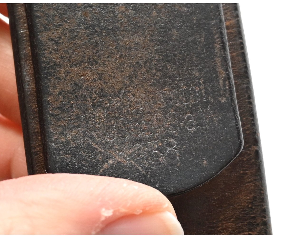 Named WH Equipment Belt (1938) — image 7